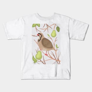 The Partridge and the Pear Tree Kids T-Shirt